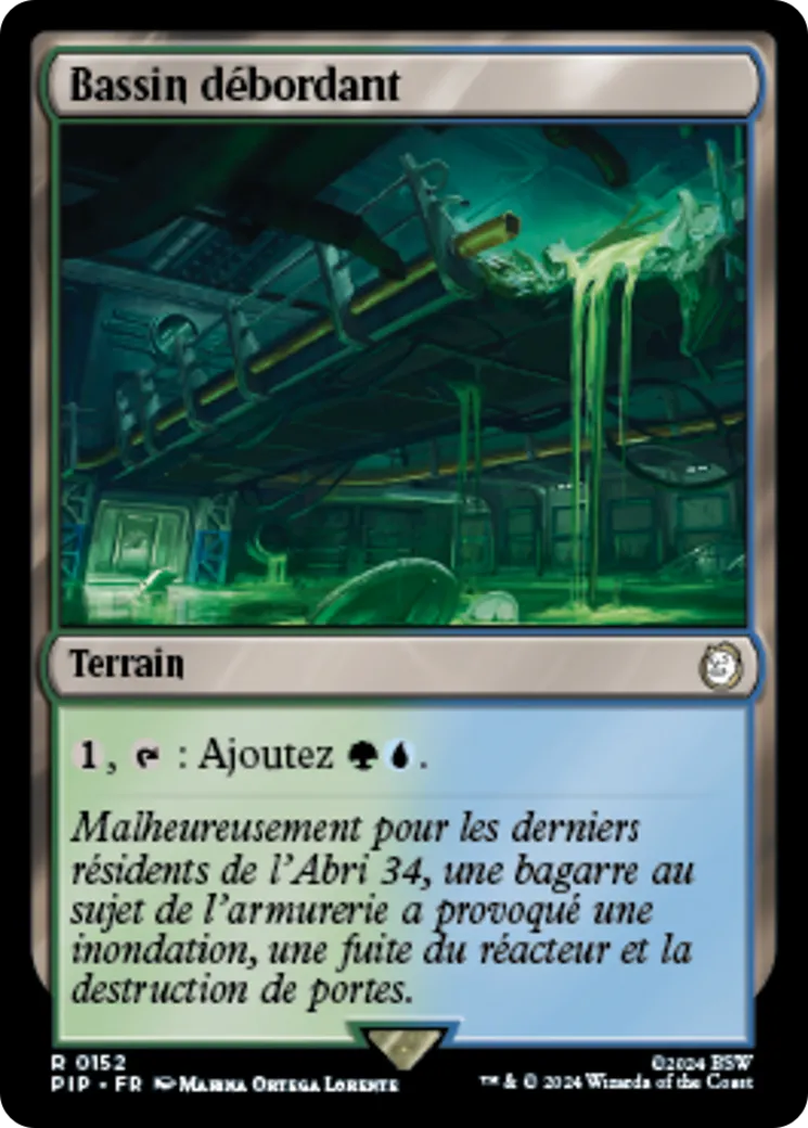 Bassin débordant — Fallout — Magic: The Gathering