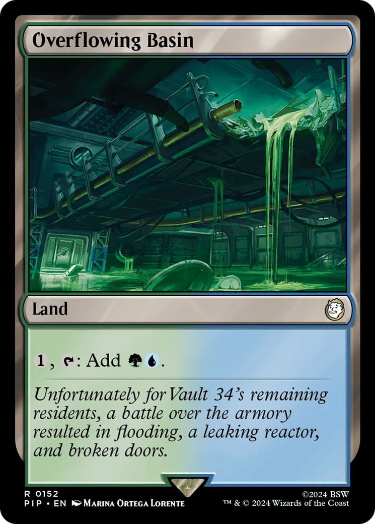 Overflowing Basin — Fallout — Magic: The Gathering