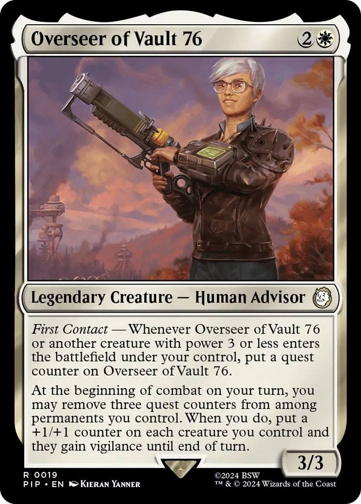 Overseer of Vault 76 — Fallout — Magic: The Gathering