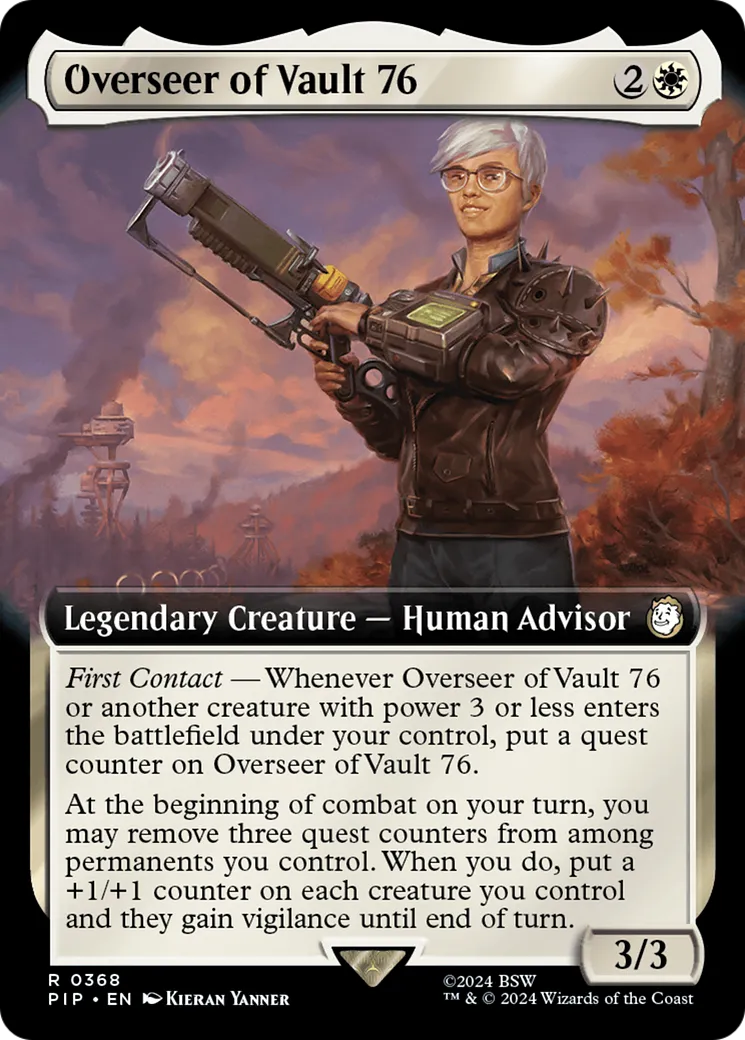 Superviseur de l'Abri 76 — Fallout — Magic: The Gathering