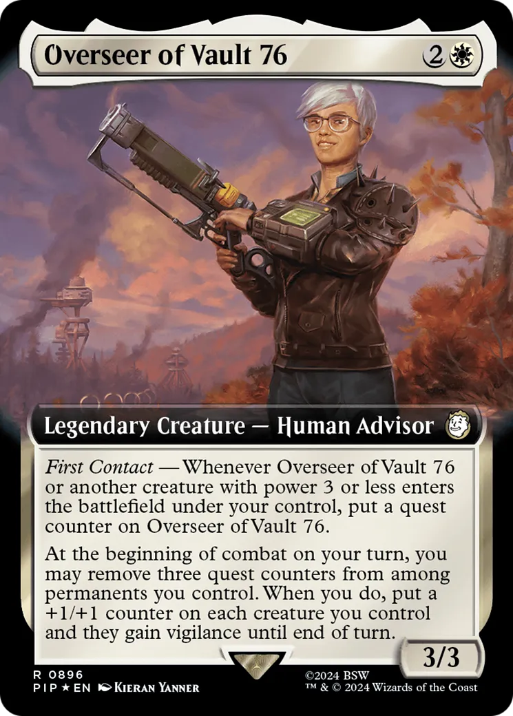 Superviseur de l'Abri 76 — Fallout — Magic: The Gathering