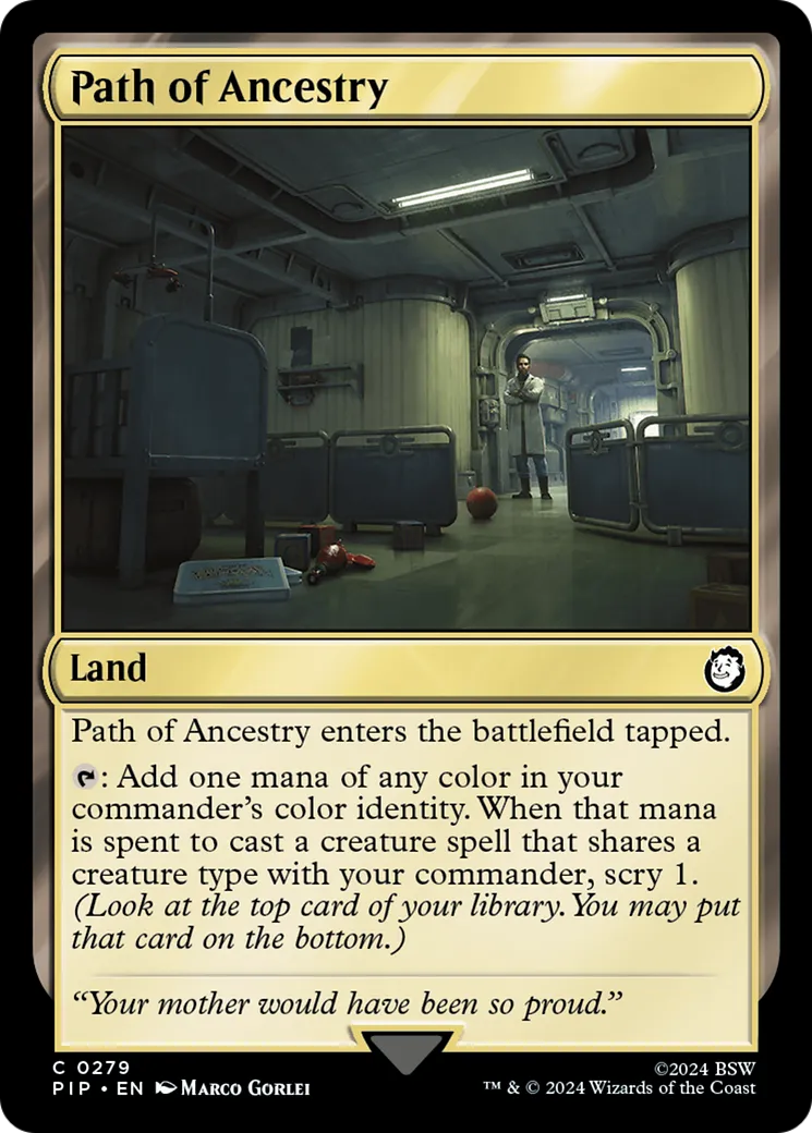 Path of Ancestry — Fallout — Magic: The Gathering