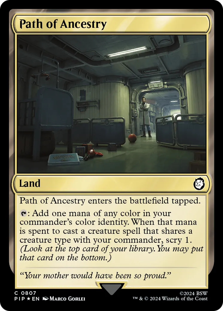 Path of Ancestry — Fallout — Magic: The Gathering