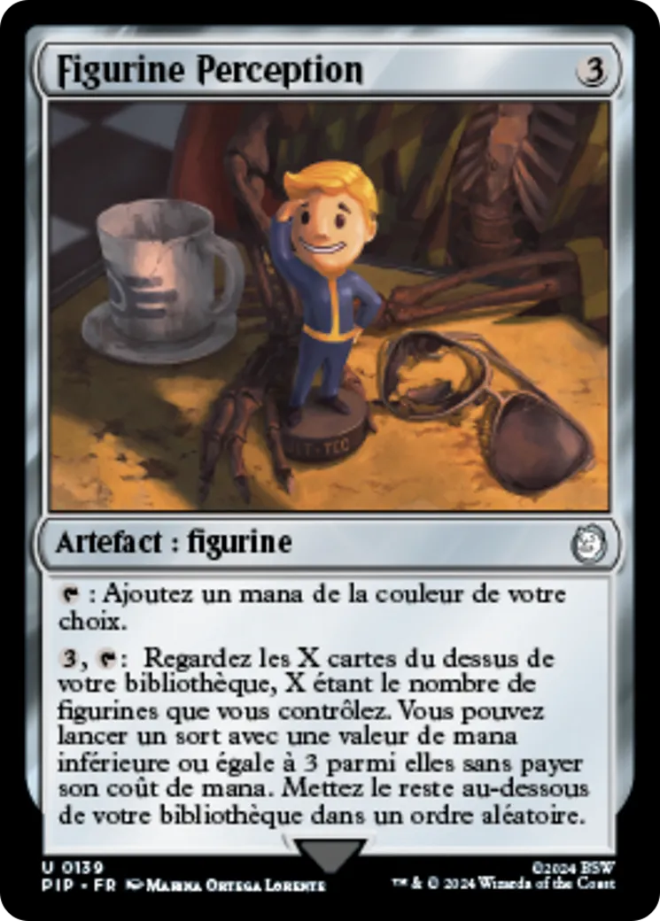 Figurine Perception — Fallout — Magic: The Gathering