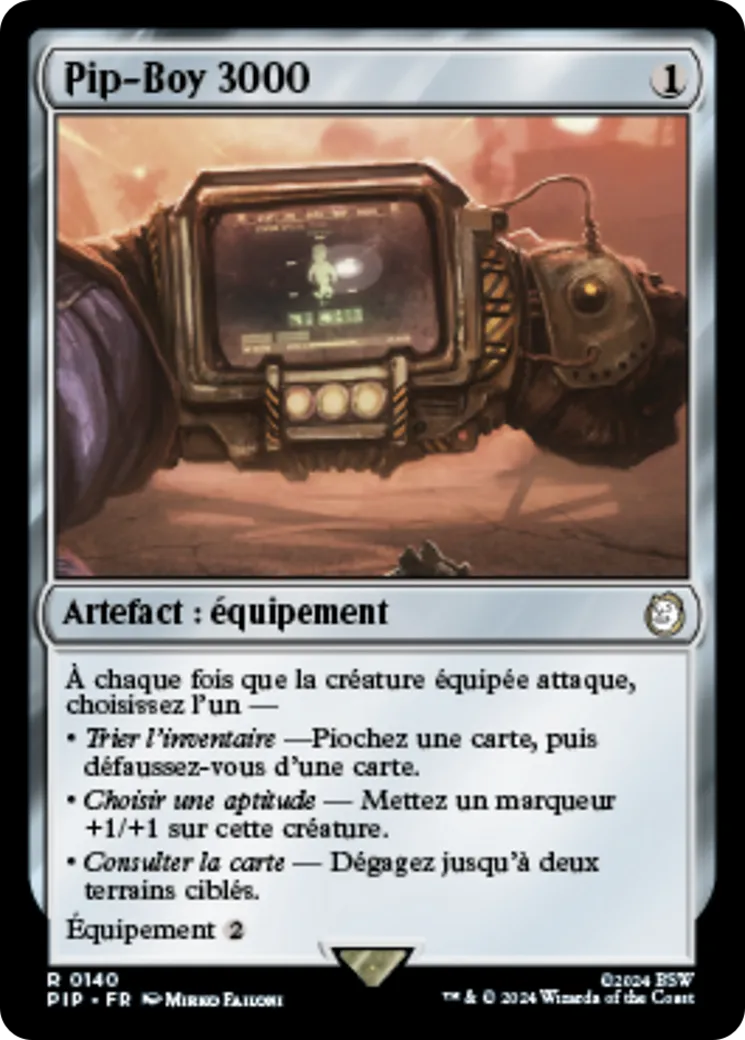 Pip-Boy 3000 — Fallout — Magic: The Gathering