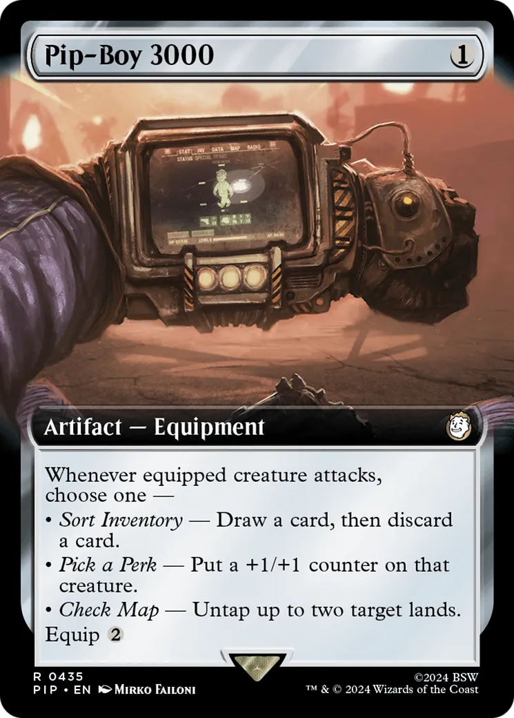 Pip-Boy 3000 — Fallout — Magic: The Gathering