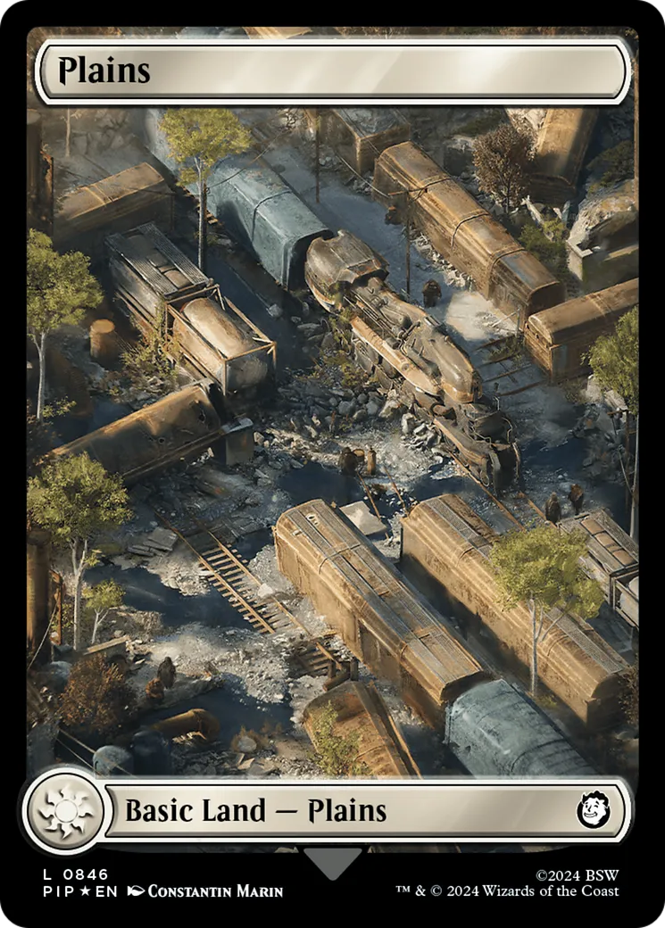 Plains — Fallout — Magic: The Gathering