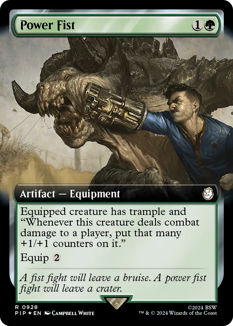 Poing assisté — Fallout — Magic: The Gathering