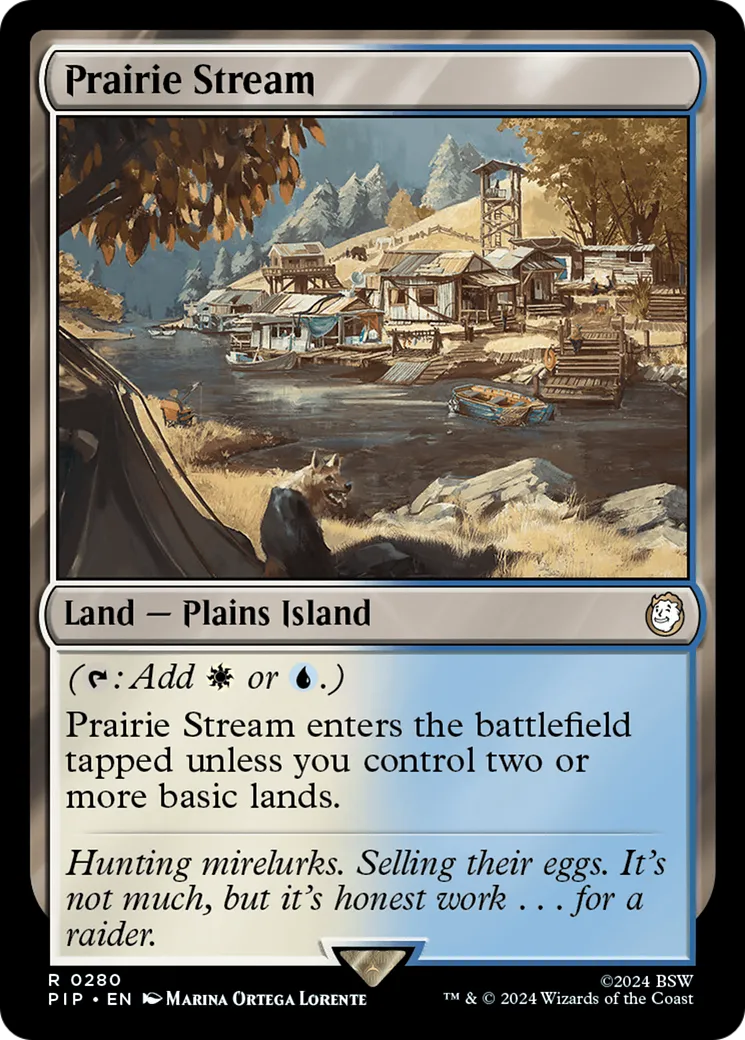 Prairie Stream — Fallout — Magic: The Gathering