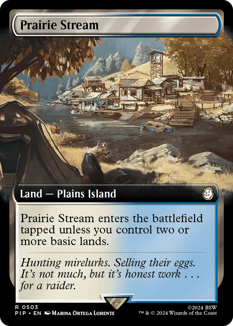 Prairie ruisselante — Fallout — Magic: The Gathering