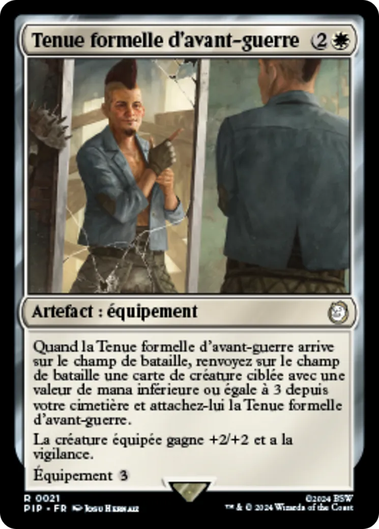 Tenue formelle d'avant-guerre — Fallout — Magic: The Gathering
