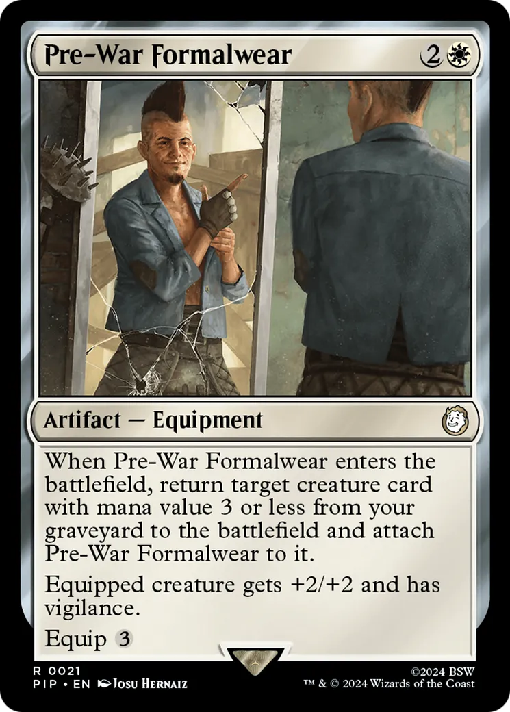 Pre-War Formalwear — Fallout — Magic: The Gathering