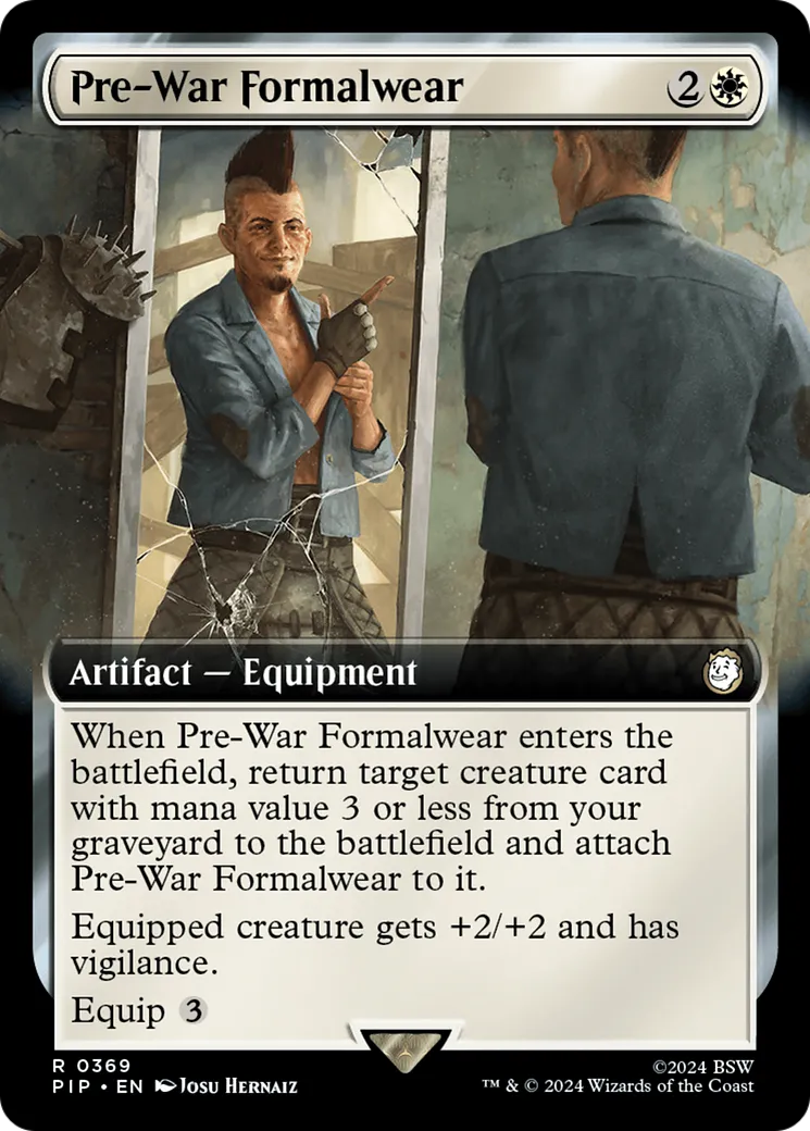 Tenue formelle d'avant-guerre — Fallout — Magic: The Gathering