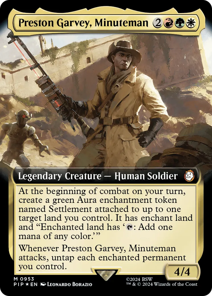 Preston Garvey, milicien — Fallout — Magic: The Gathering