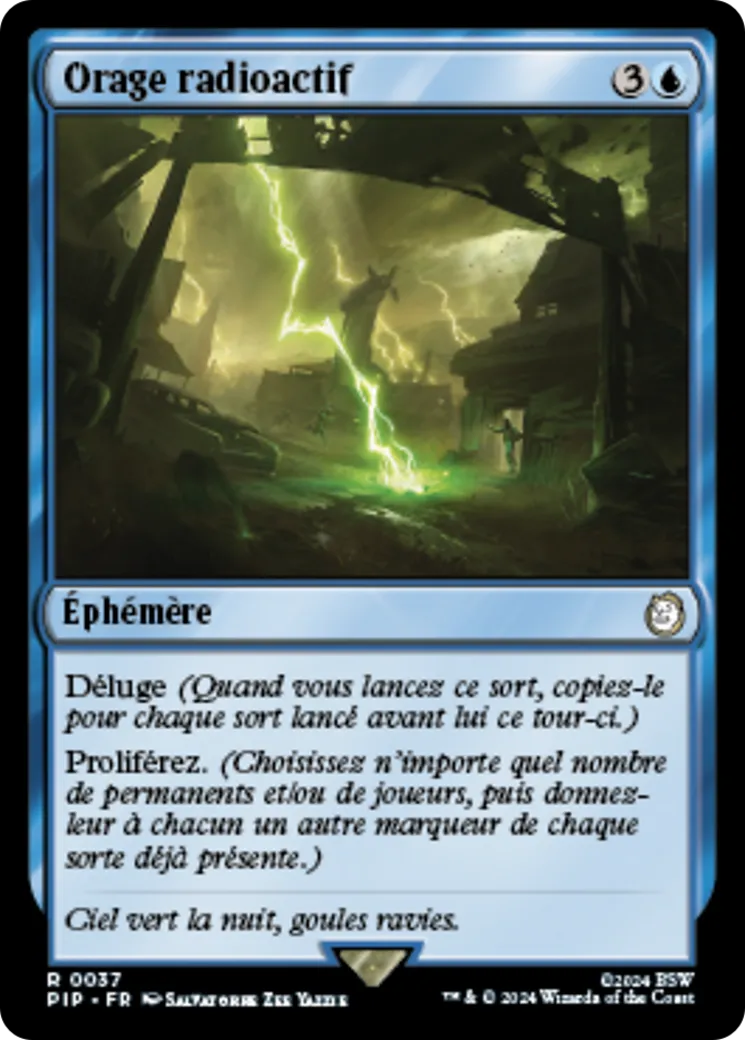 Orage radioactif — Fallout — Magic: The Gathering