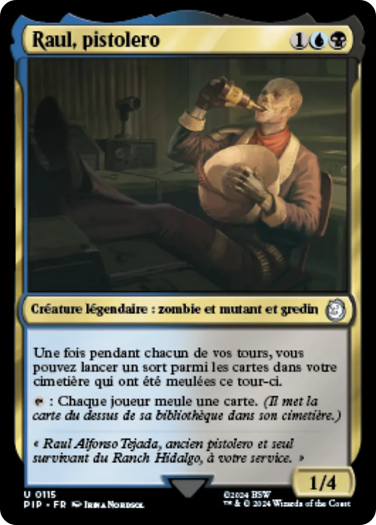 Raul, pistolero — Fallout — Magic: The Gathering