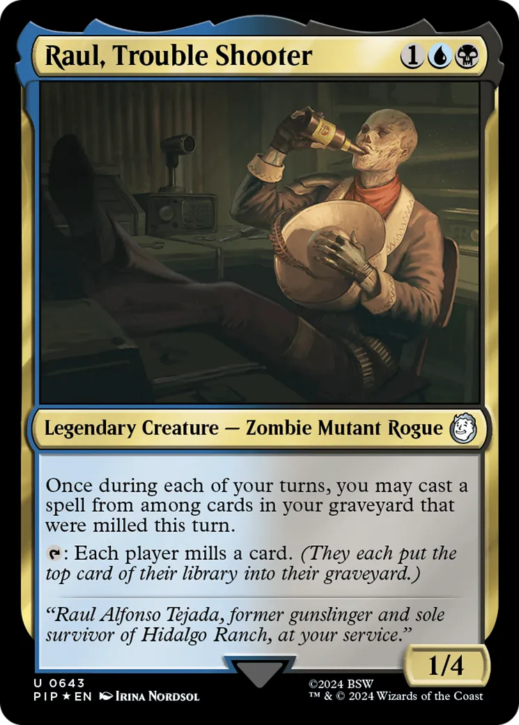 Raul, Trouble Shooter — Fallout — Magic: The Gathering