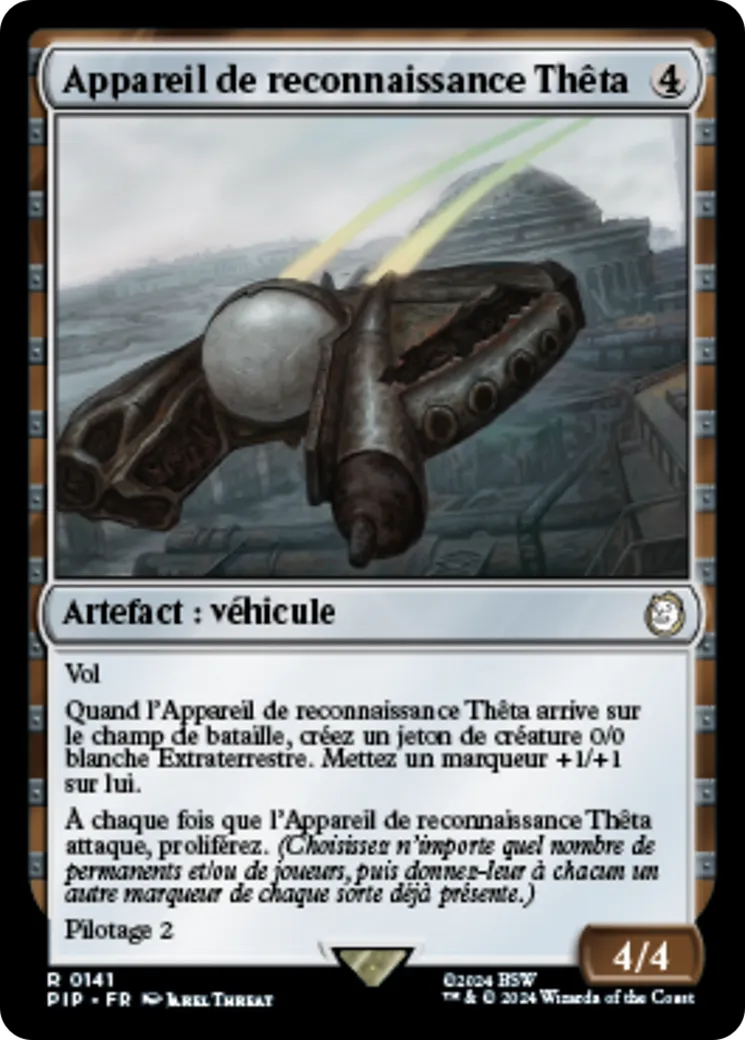 Appareil de reconnaissance Thêta — Fallout — Magic: The Gathering