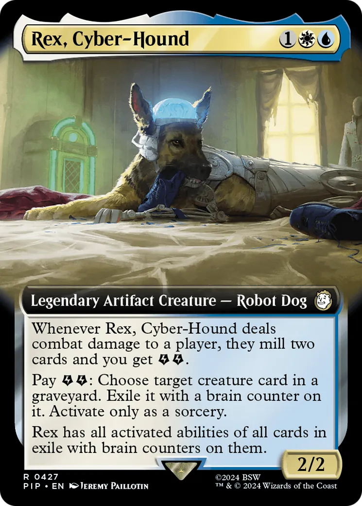Rex, Cyber-Hound — Fallout — Magic: The Gathering