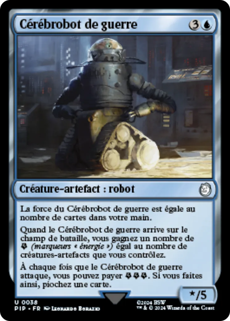 Cérébrobot de guerre — Fallout — Magic: The Gathering