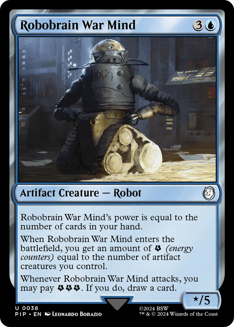 Robobrain War Mind — Fallout — Magic: The Gathering