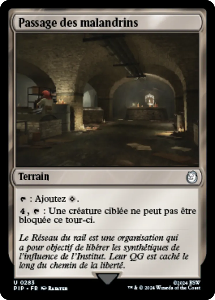Passage des malandrins — Fallout — Magic: The Gathering