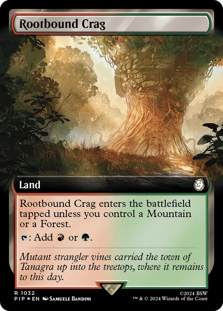 Mont enraciné — Fallout — Magic: The Gathering