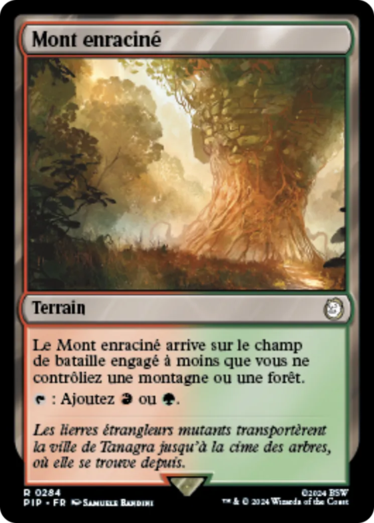 Mont enraciné — Fallout — Magic: The Gathering