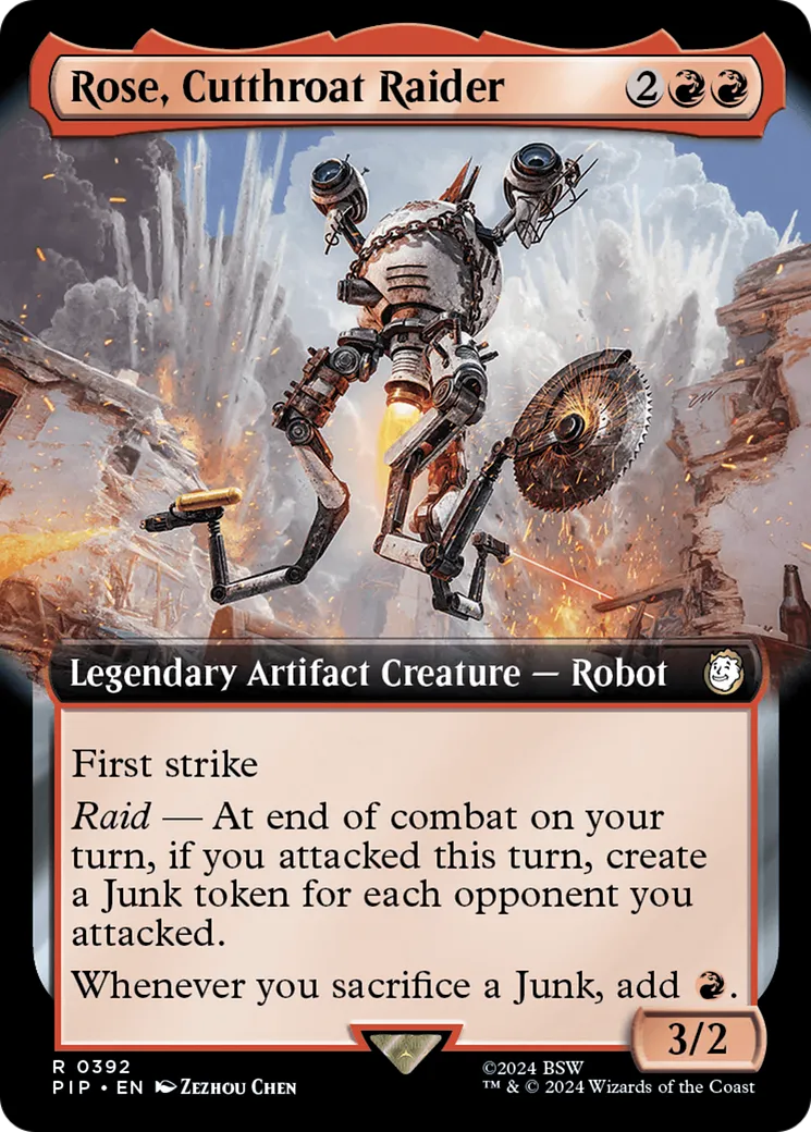 Rose, pillarde coupe-gorge — Fallout — Magic: The Gathering