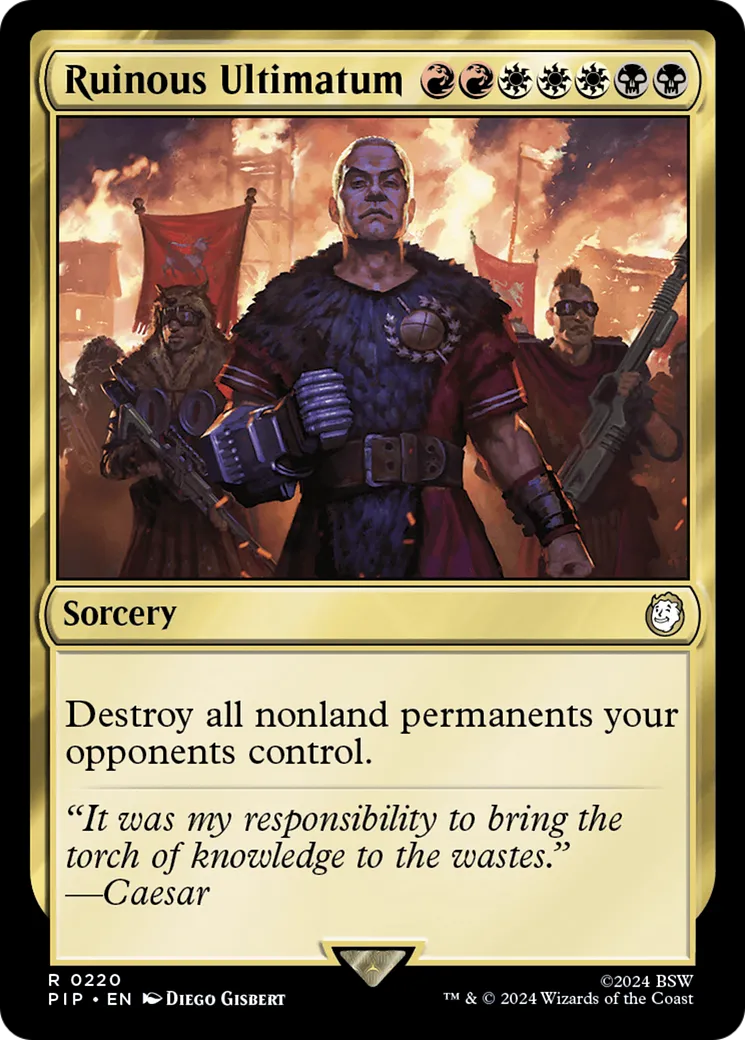 Ruinous Ultimatum — Fallout — Magic: The Gathering