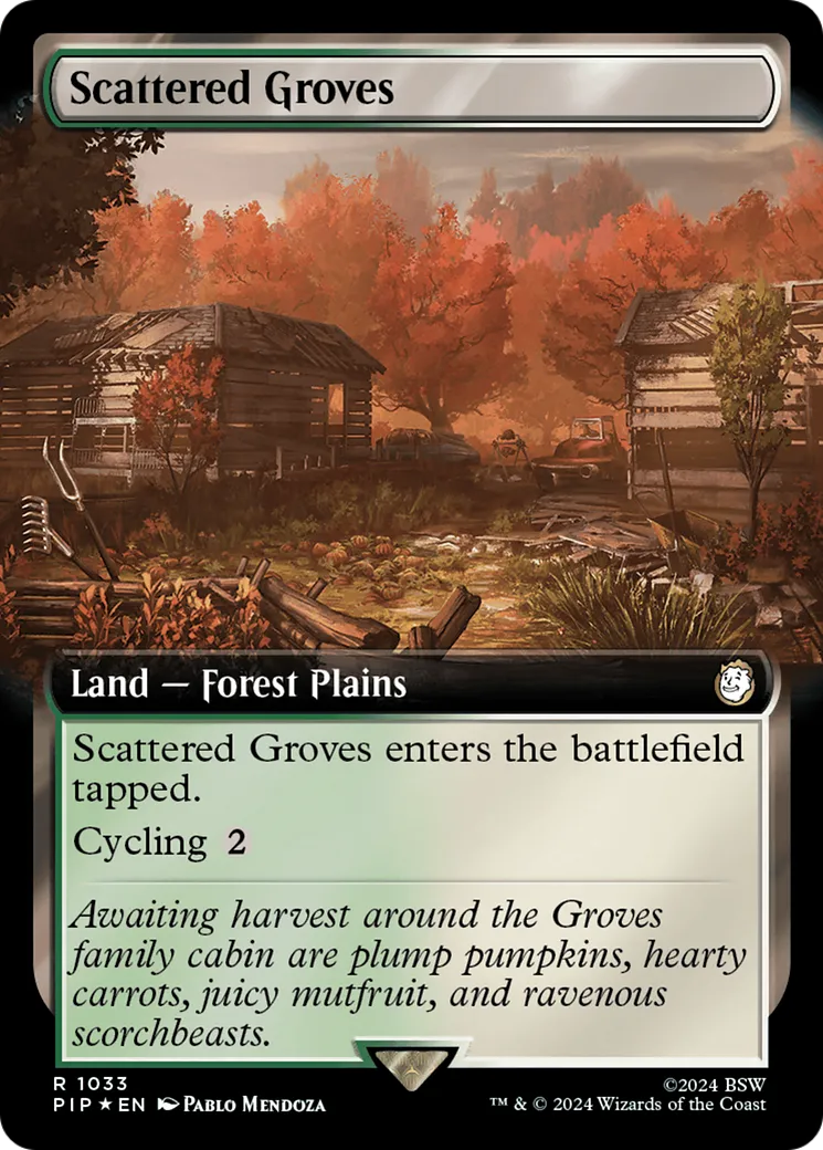Bosquets épars — Fallout — Magic: The Gathering