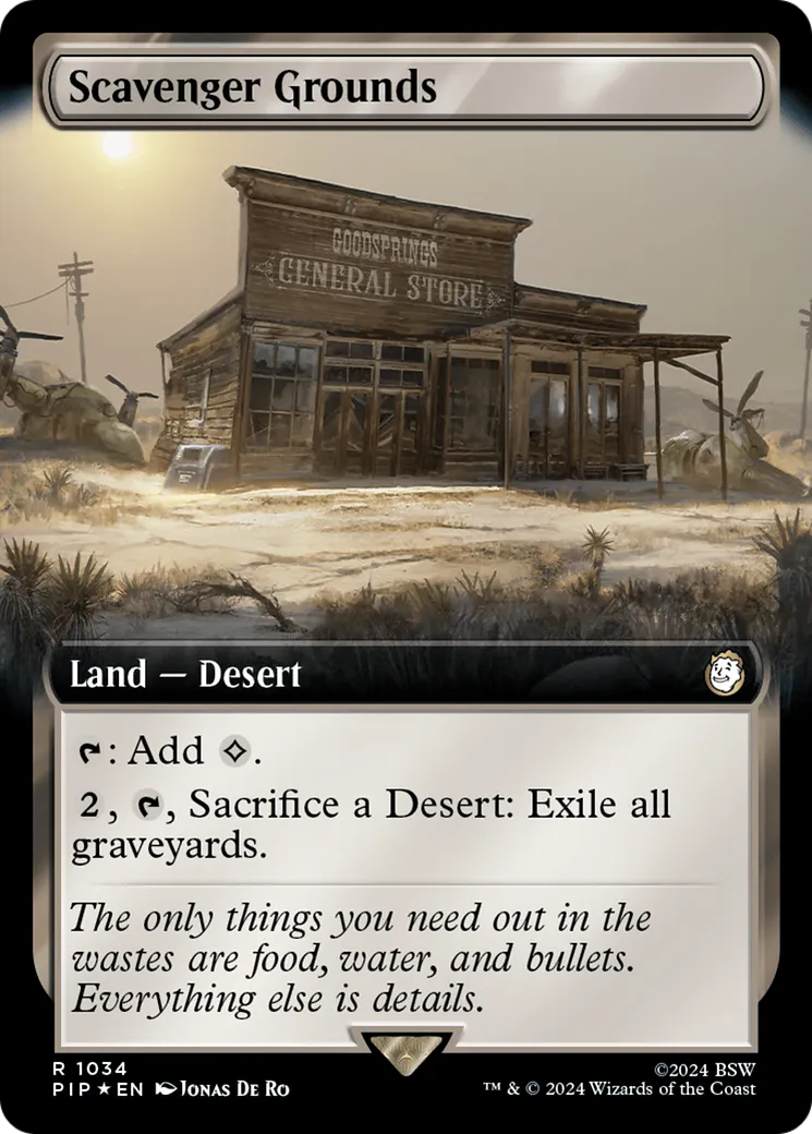 Scavenger Grounds from Fallout - Magic: The Gathering