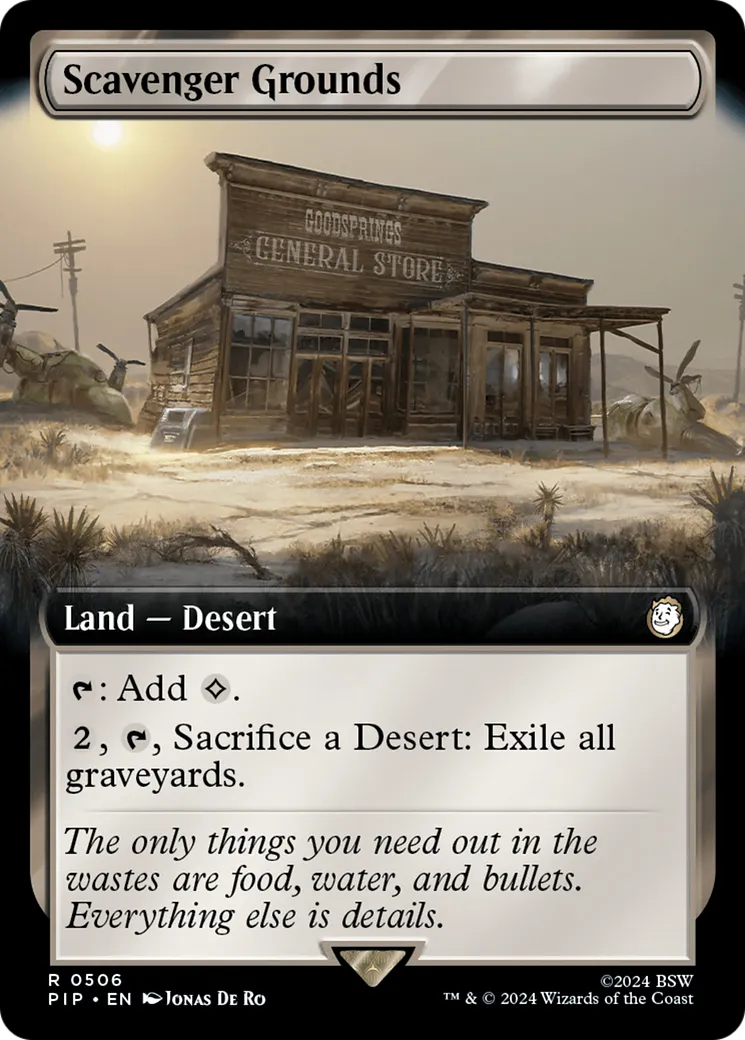 Scavenger Grounds from Fallout - Magic: The Gathering