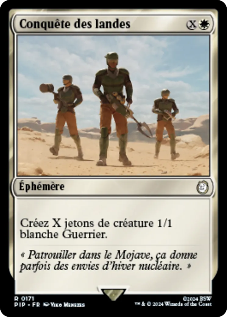 Conquête des landes — Fallout — Magic: The Gathering