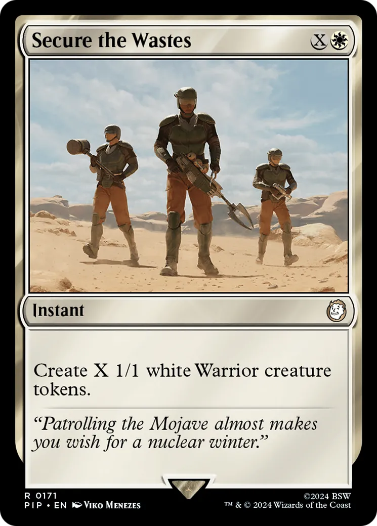 Secure the Wastes — Fallout — Magic: The Gathering