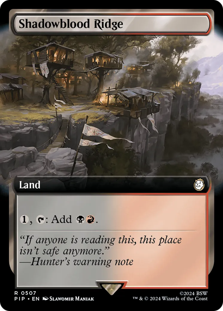 Shadowblood Ridge — Fallout — Magic: The Gathering