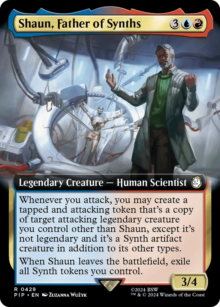Shaun, Father of Synths — Fallout — Magic: The Gathering