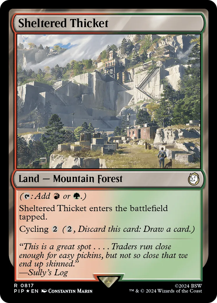 Halliers protégés — Fallout — Magic: The Gathering