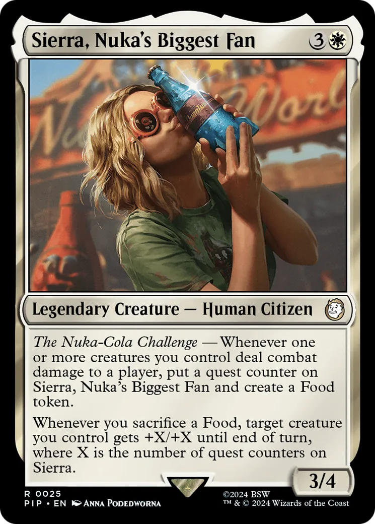 Sierra, Nuka's Biggest Fan — Fallout — Magic: The Gathering