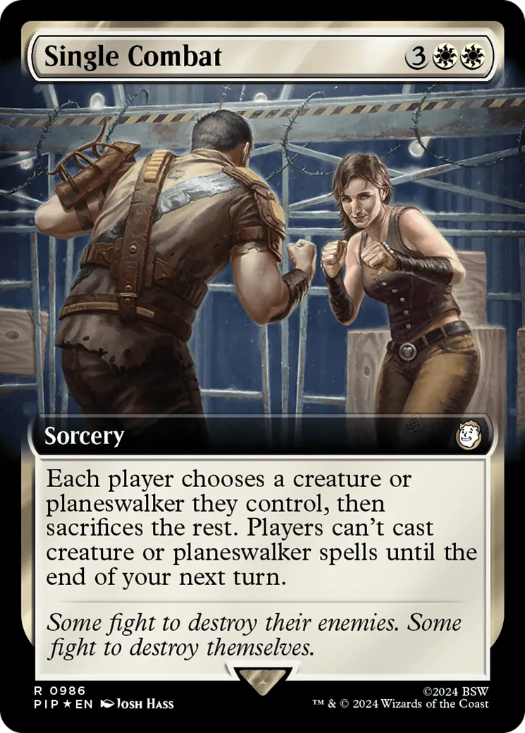 Combat singulier — Fallout — Magic: The Gathering
