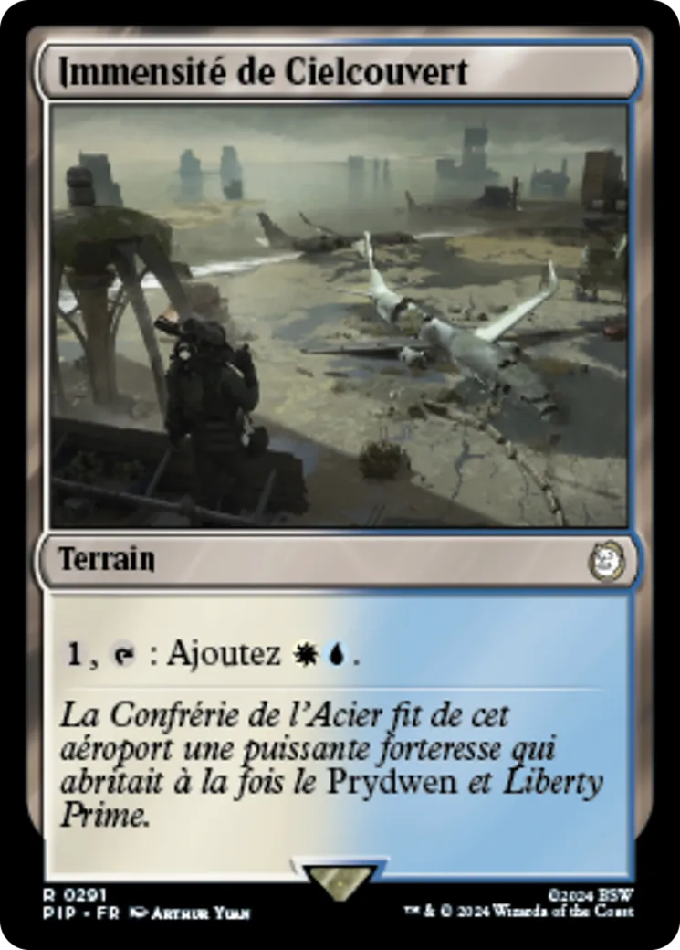 Immensité de Cielcouvert — Fallout — Magic: The Gathering