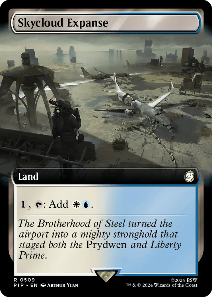 Immensité de Cielcouvert — Fallout — Magic: The Gathering