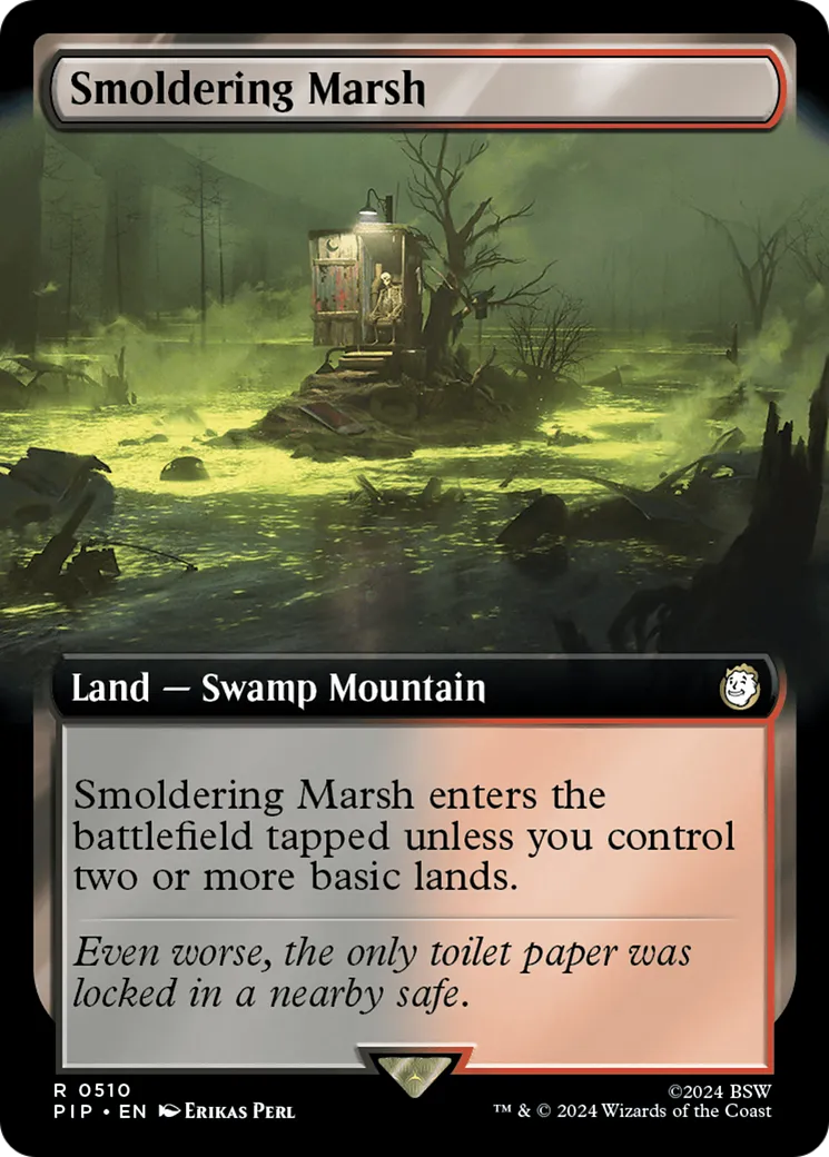 Smoldering Marsh — Fallout — Magic: The Gathering