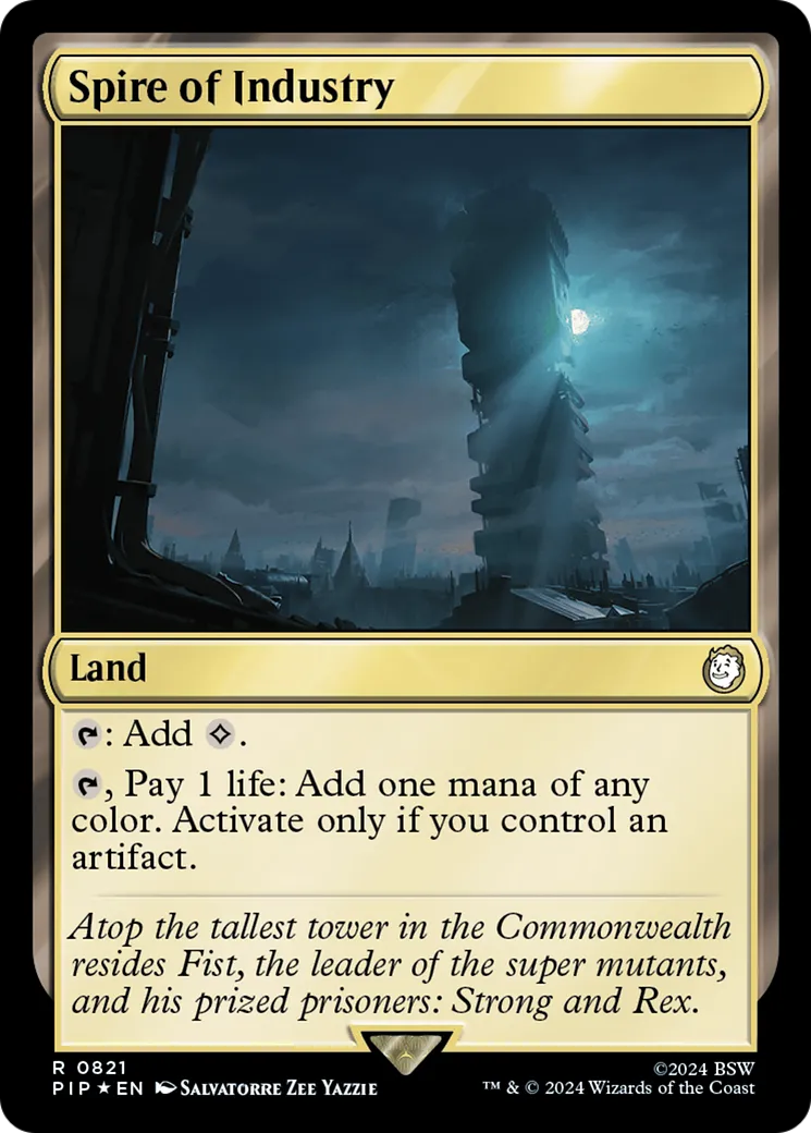 Spire of Industry — Fallout — Magic: The Gathering