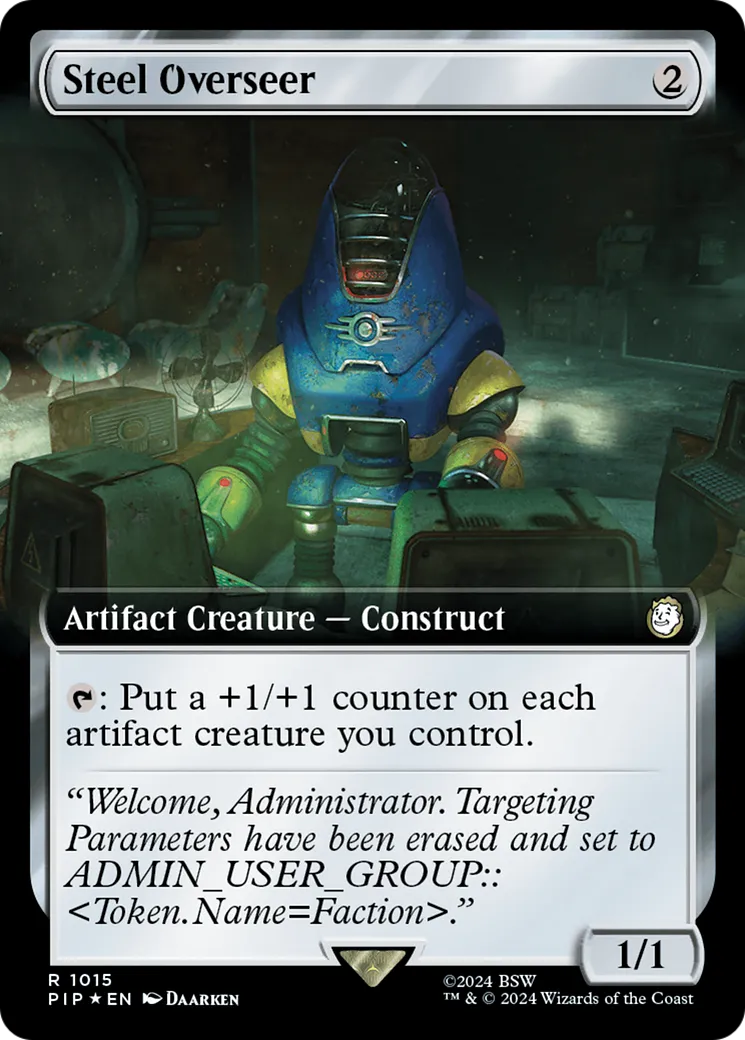 Brigadier d'acier — Fallout — Magic: The Gathering
