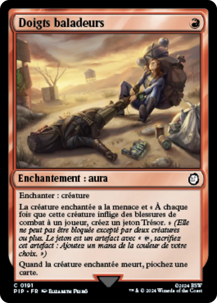 Doigts baladeurs — Fallout — Magic: The Gathering