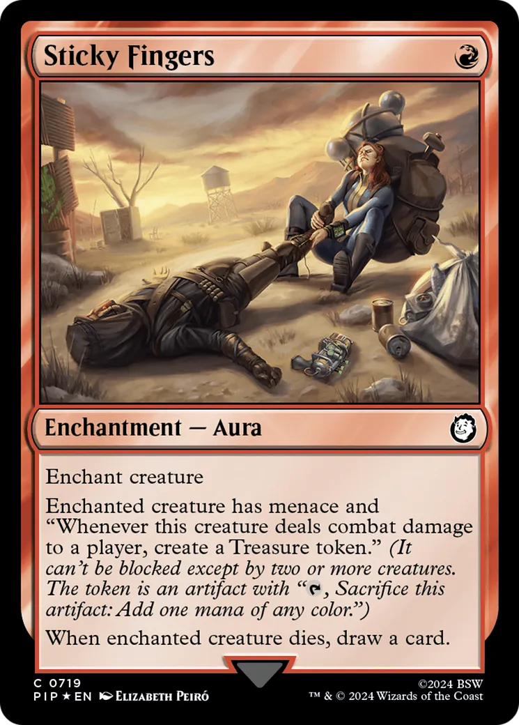 Sticky Fingers — Fallout — Magic: The Gathering