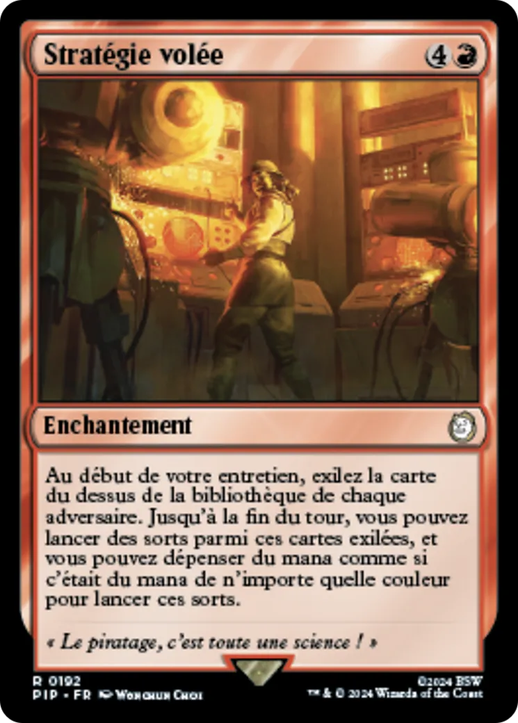 Stratégie volée — Fallout — Magic: The Gathering
