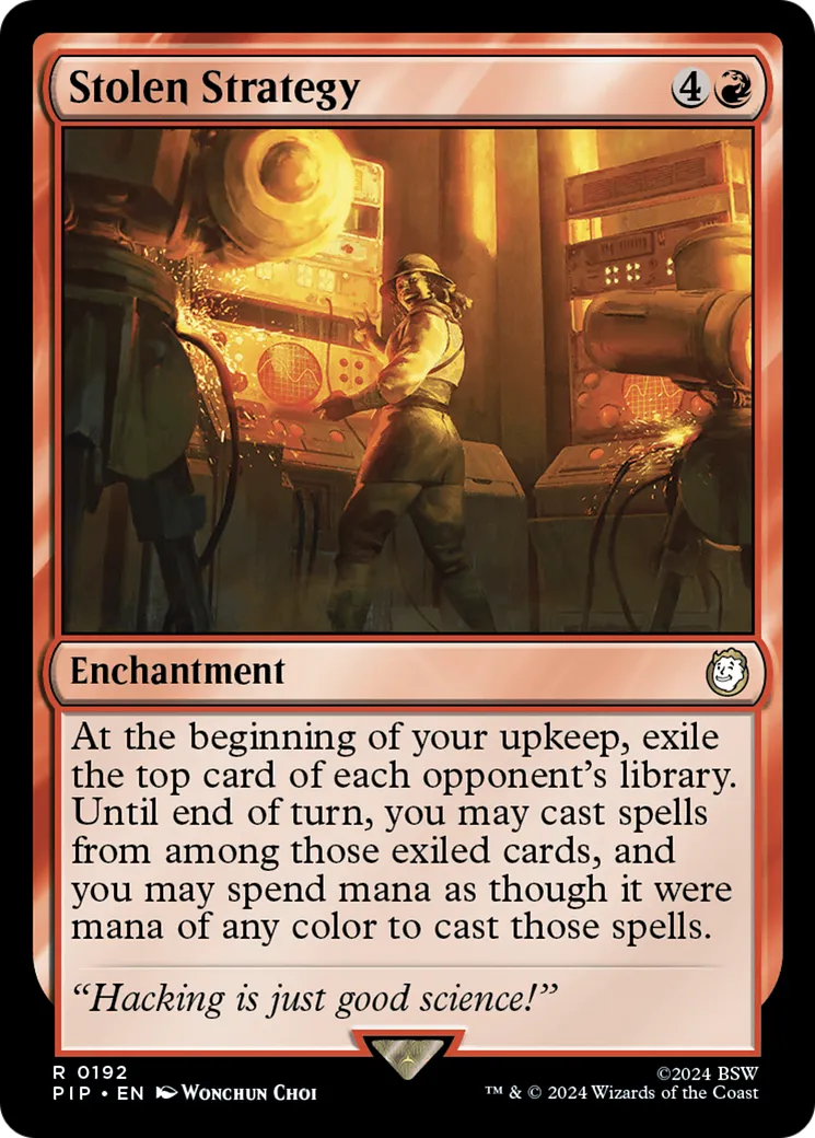 Stolen Strategy — Fallout — Magic: The Gathering