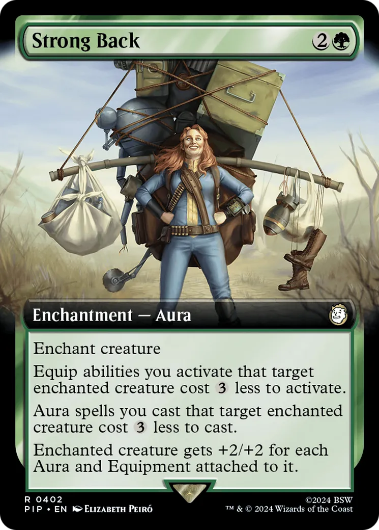 Strong Back from Fallout - Magic: The Gathering